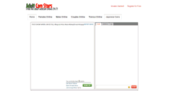 Desktop Screenshot of adultcamstar.com